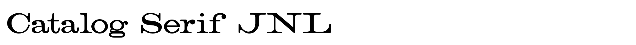 Catalog Serif JNL image